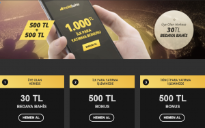 1000TL bonus
